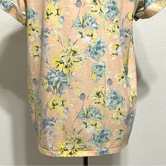 Soft Surroundings Woman 2 Piece Soft Floral Print Pajama Set Size M - Picture 6 of 15